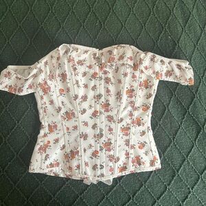 Floral Corset Top